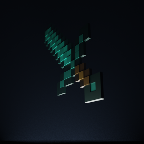 Minecraft Diamond Sword preview image
